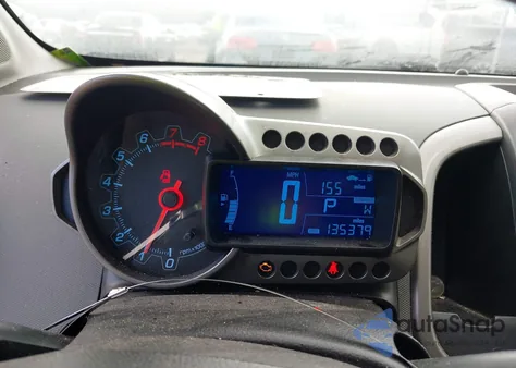 2013 Chevrolet Sonic Lt Auto из США, поврежденный, VIN 1G1JC5SHXD4147865